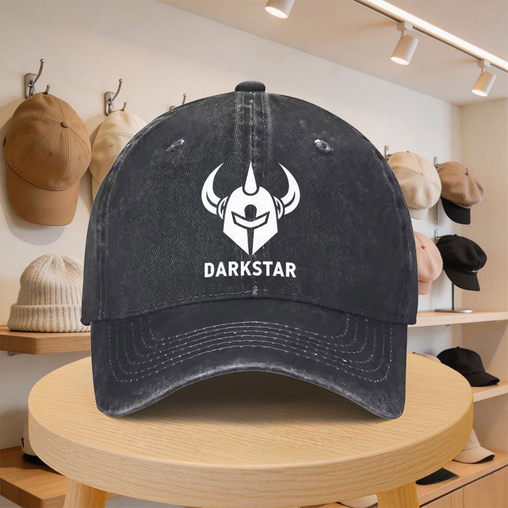 Unisexs DARKSTAR Warrior Logo Baseball Cap Adjustable Casual Hat for SpringAutumn Travel Beach Unisex Multiple Colors