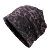 Beanie Slouchy Hat Women Spring Autumn Leopard Print American Style Hats Woman Knitted Beanies Baggy Cap
