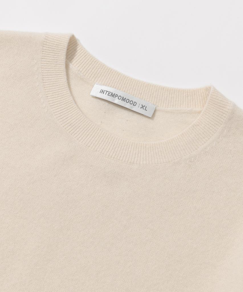 INTEMPOMOOD Boiled Wool Pullover: 7 Colors