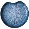 ZISIZ Ceramic Lotus Leaf Snack Plate