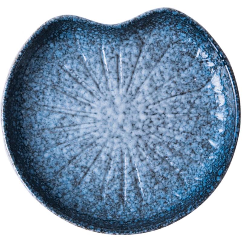 ZISIZ Ceramic Lotus Leaf Snack Plate