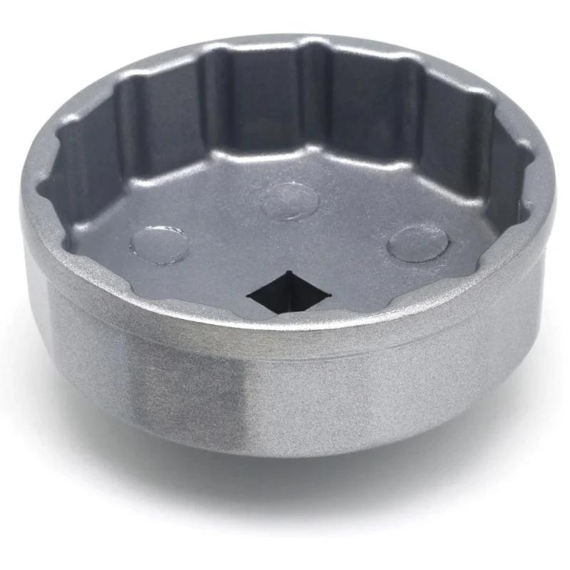 74mm/14 Edge Cap Type Filter Wrench, Oil Grid Tool,suitable for Multiple Vehicle Models,oil Filter Tool Cap Type Oil Grid Wrench
