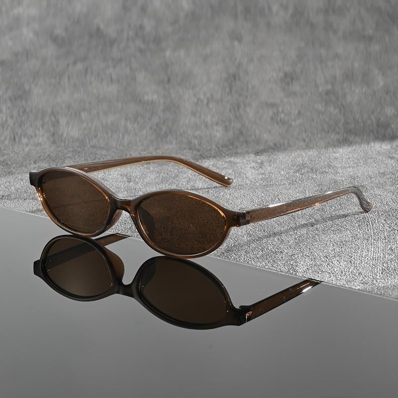 

1 Pair of Y2K Style Classic Oval Frame Men s and Women s Fashionable Glasses Are Perfect for Casual Wear Pography