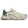 Fila Fusion Fabric Synthetic Leather Versatile Simple Shock Absorbing Wear Resistant Low Top Dad Shoes Men Sneaker White T12M341617FVS