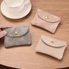 Coin Purse  Women's Card Case Soft Leather Small Bag  Coin Case  Men's Mini Small Wallet Key Case  Earphone Storage Bag
