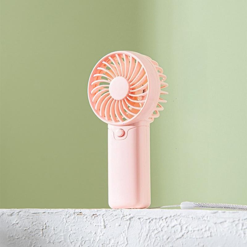Cute Handheld Fan with Hanging Rope Portable Mini Handy Fan for Desktop Outdoor Use Pocket Low Noise Small Electric Fan
