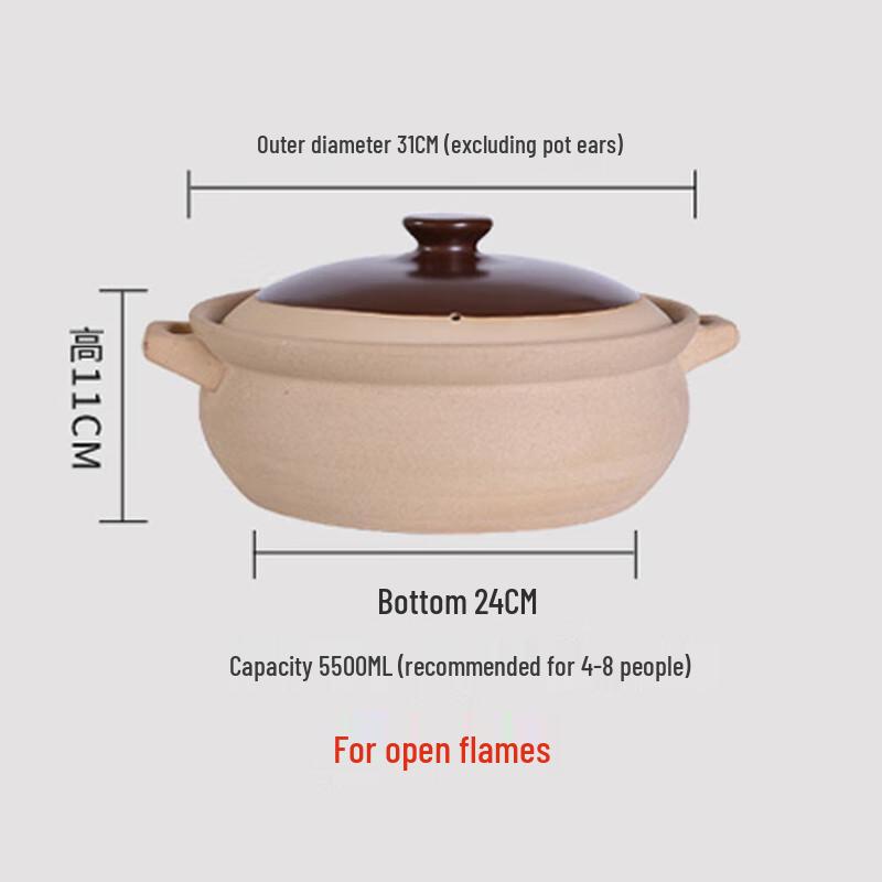 Naijiang Traditional Ceramic Casserole