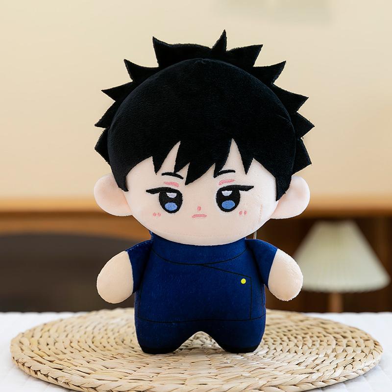 21cm Jujutsu Kaisen Plush Doll Cartoon Itadori Satoru Nanami Stuffed Toy Anime Peripheral Badroom Desk Decoration Girl Boy Gifts