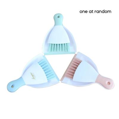 Mini Handhelds Dustpan with Cleaning Brush Set for Keyboard Desktop Sofa Cleanin