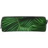 Cute Green Palm Leaf Print Unisex Pencil Case Pouch Office Travel Stationery Organizer Storage Ba...