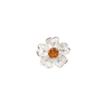 Natural Citrine Gemstone 925 Sterling Silver Boho Jewelry Statement Women's Ring CZR-1-2