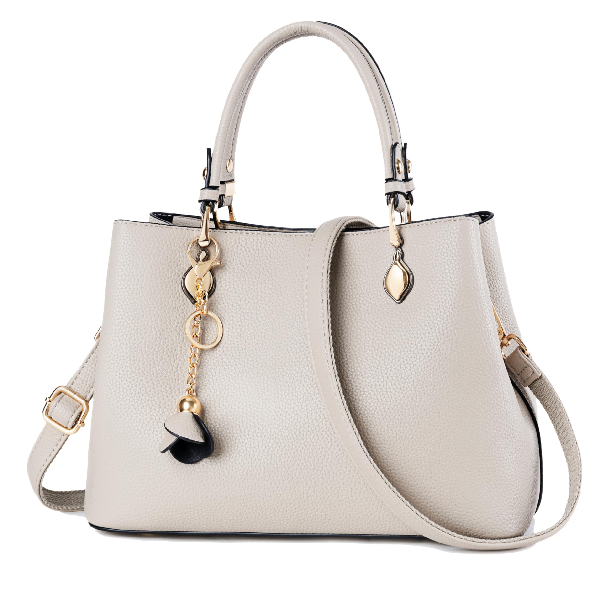 

Bag Shoulder Bag Bag Crossbody Handbag Bag [GOOD-T] Women s Women s Women s (Greige (Large))