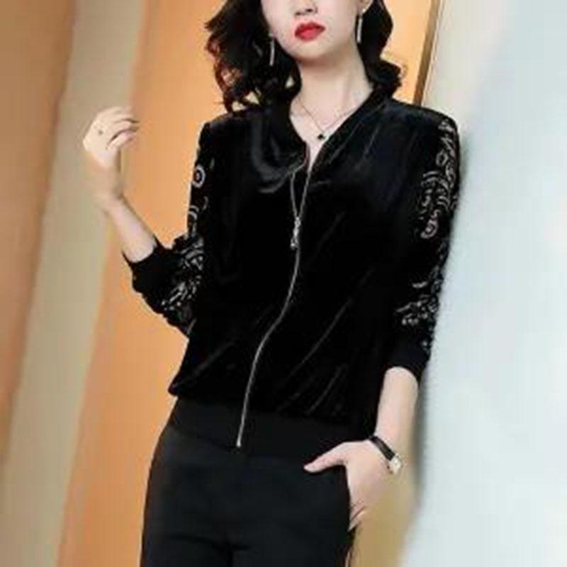 

Повседневная тонкая короткая куртка, женская модная весенне-осенняя женская одежда, свободная бейсбольная куртка в западном стиле XL