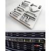 - For Silverado 1500  Front Grille Letter Erts CHEVROLET Chrome