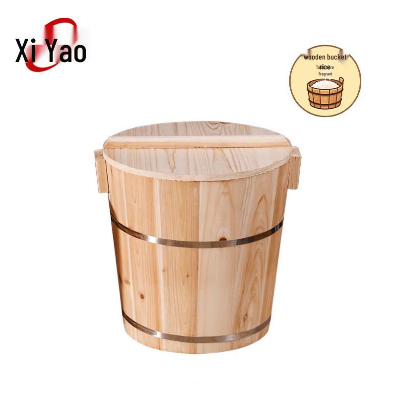 

Традиційна дерев яна пароварка для рису