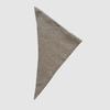 30 wool blended knitted triangular scarf women's autumn and winter neutral Korean neck protection wool small scarf