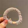 Vintage Velvet Bowknot Hair Scrunchies Hair Tie Women Girls Elegant Ponytail Large Bows Hair Rubber Bands Hair Accessories