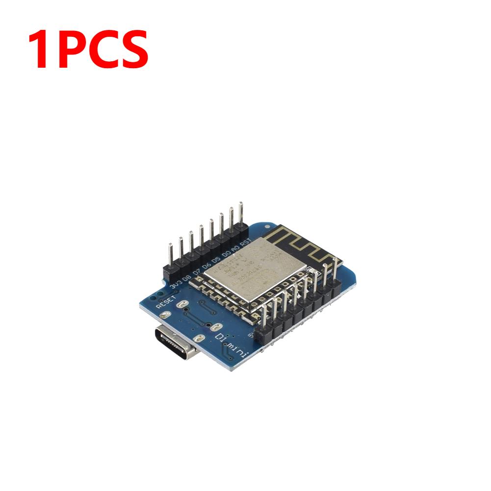 1-5PCS ESP8266 ESP-12F D1 Mini WIFI Development Board CH340 Type-C D1 Mini Nodemcu Lua WiFi IOT Board Compatible with Arduino