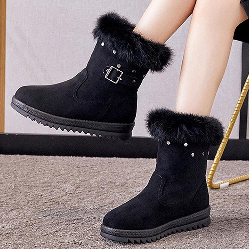 модные женские сапоги зимняя модная обувь женская обувь на платформе женская обувь новые — фото 5