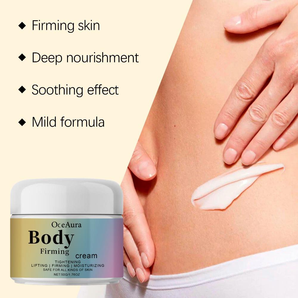 Intense Moisturizing and Firming Body Cream, Daily Nourishing Skincare with Tightening Formula