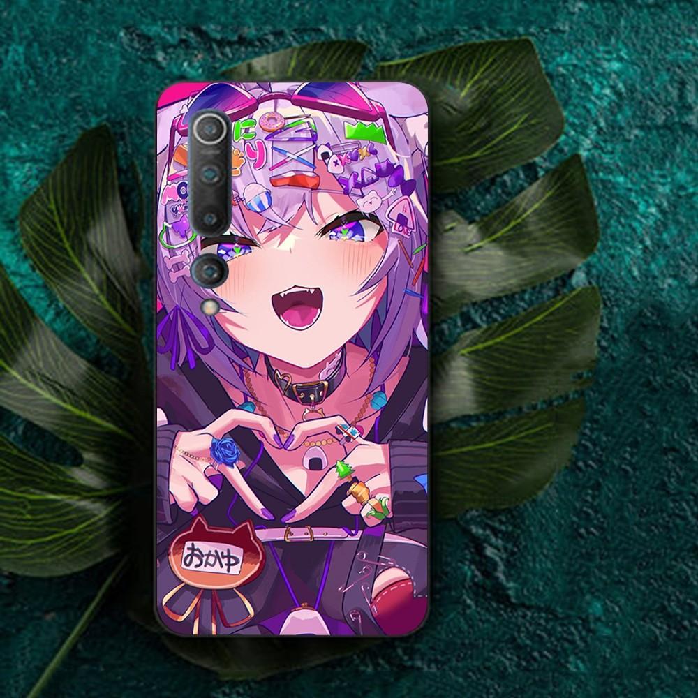Kawaii Nekomata Okayu Phone Case For Redmi Note 4 X 5 A 6 7 8 Pro T 9 Pro 9S 10 Pro 11 Pro 11S 11Epro PocoM3pro