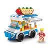 Building Block Dessert City Street View Model Kid Multi Shape Jigsaw Gift Puzzle