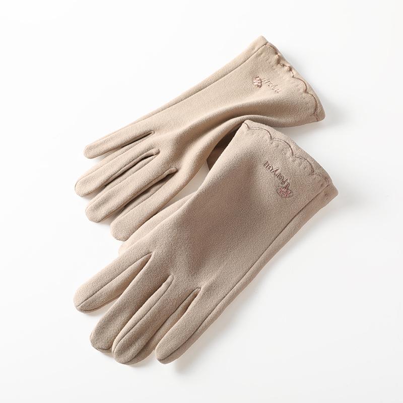 Damen Dünne Winddichte Touchscreen-Handschuhe für Frühling/Herbst - Büro, Outdoor, Fahren & Radfahren