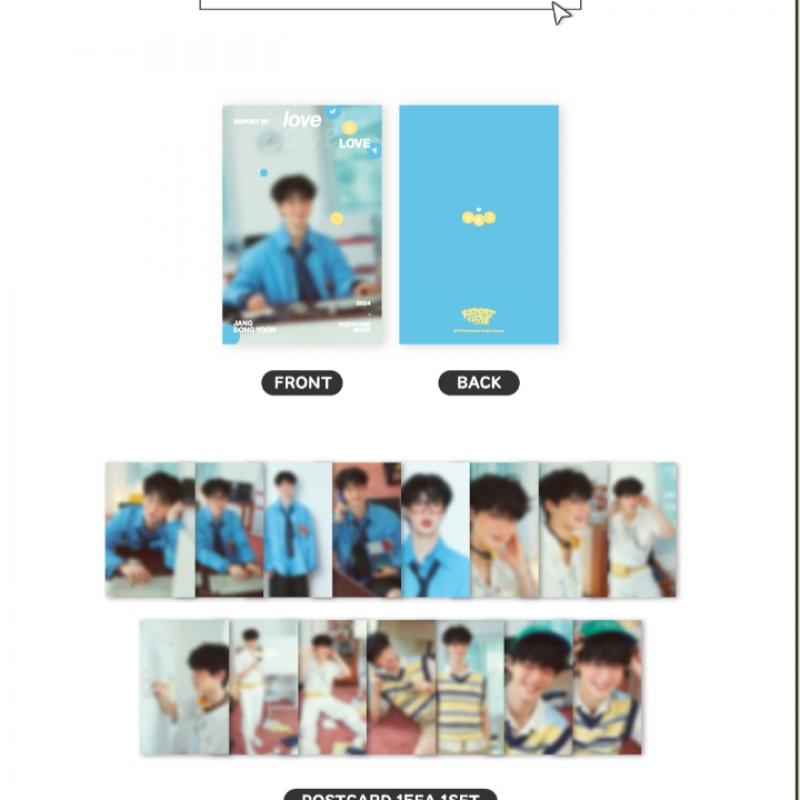 Jang Dong Yoon   05 Postcard Book 2024 Fanmeeting