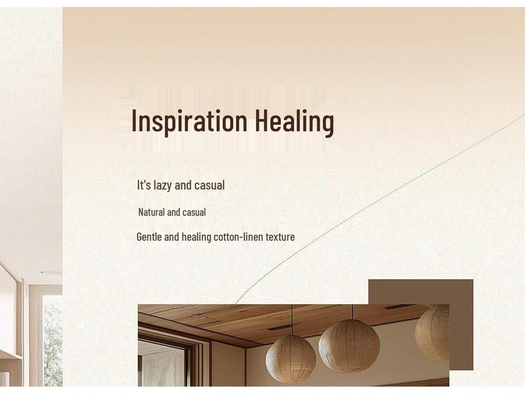 Double-Sided No-Drill Linen-Like Blackout Curtains for Living Room, Bedroom, or Balcony