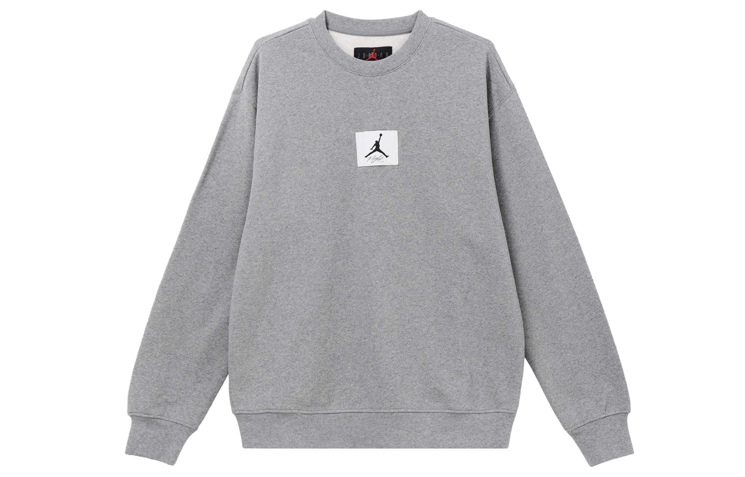 Jordan ESSENTIALS Sweatshirt Men s Gray FB6935-091 S