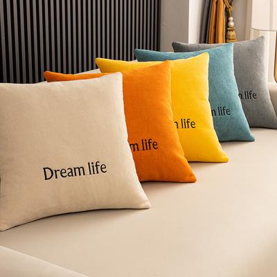 Nordic Cushion Pillow Sofa Cushion Office Chair Backrest Bed Head Backrest Cushion Pillow Cover