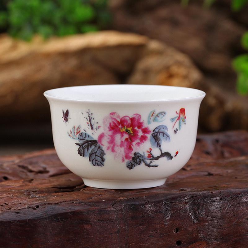 Miniature Ceramic Gongfu Tea Tasting Cup - Extra Small Chaoshan Set