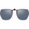 Haileien Polarisierte Flieger-Clip-On-Sonnenbrille für Myopiebrillen
