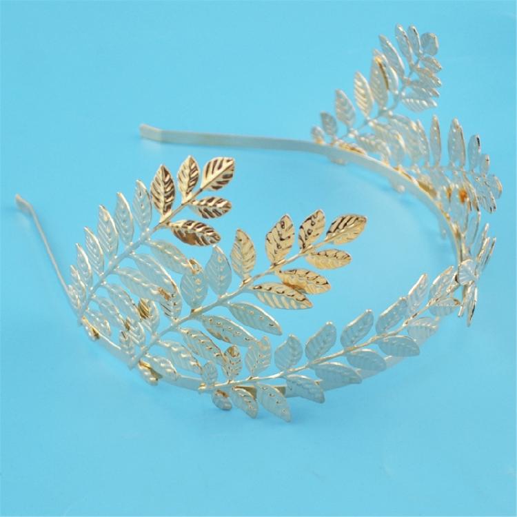 Halloween Kopfschmuck Blatt-Haarbänder Braut Griechisches Blumiges Haaraccessoire für Kostümpartys Modischer Look