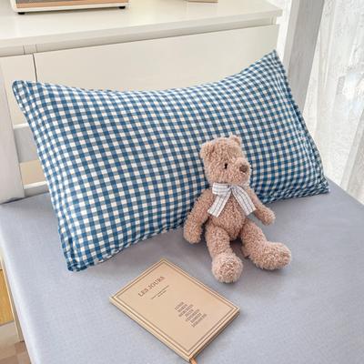 Pillowcase Ins Simple Style Pillowcase Dormitory Bedding 48*74cm Household Skin-friendly Pillowcase