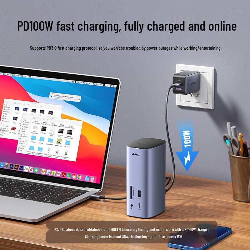 UGREEN CM555 Thunderbolt 4 12-in-1 Desktop Dock