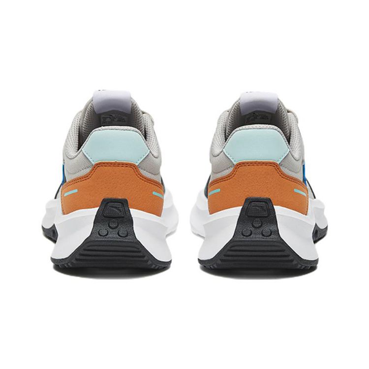 Anta Kids Trendy Fashion Sports Casual Shoes Kids Sneakers Gray Blue Orange 312248889-2