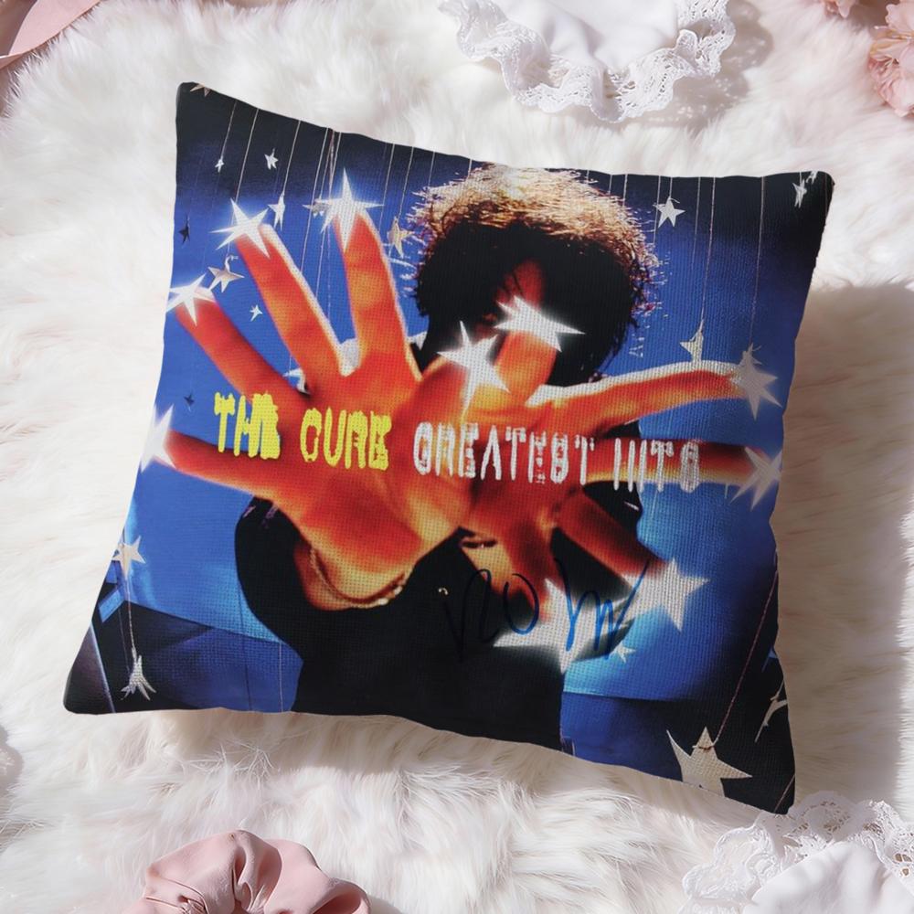 Rock Band The C-Cure Cushion Cover Premium Comfort Reversible Pillow Cove -Two in One Design for Any Room & Car Interior