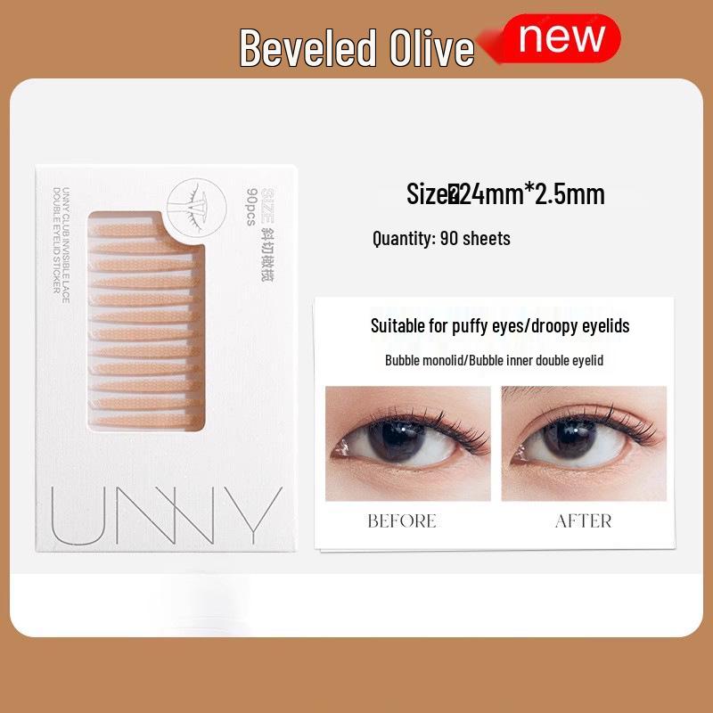 

Unny Invisible Lace Double Eyelid Tape for Puffy Eyelids