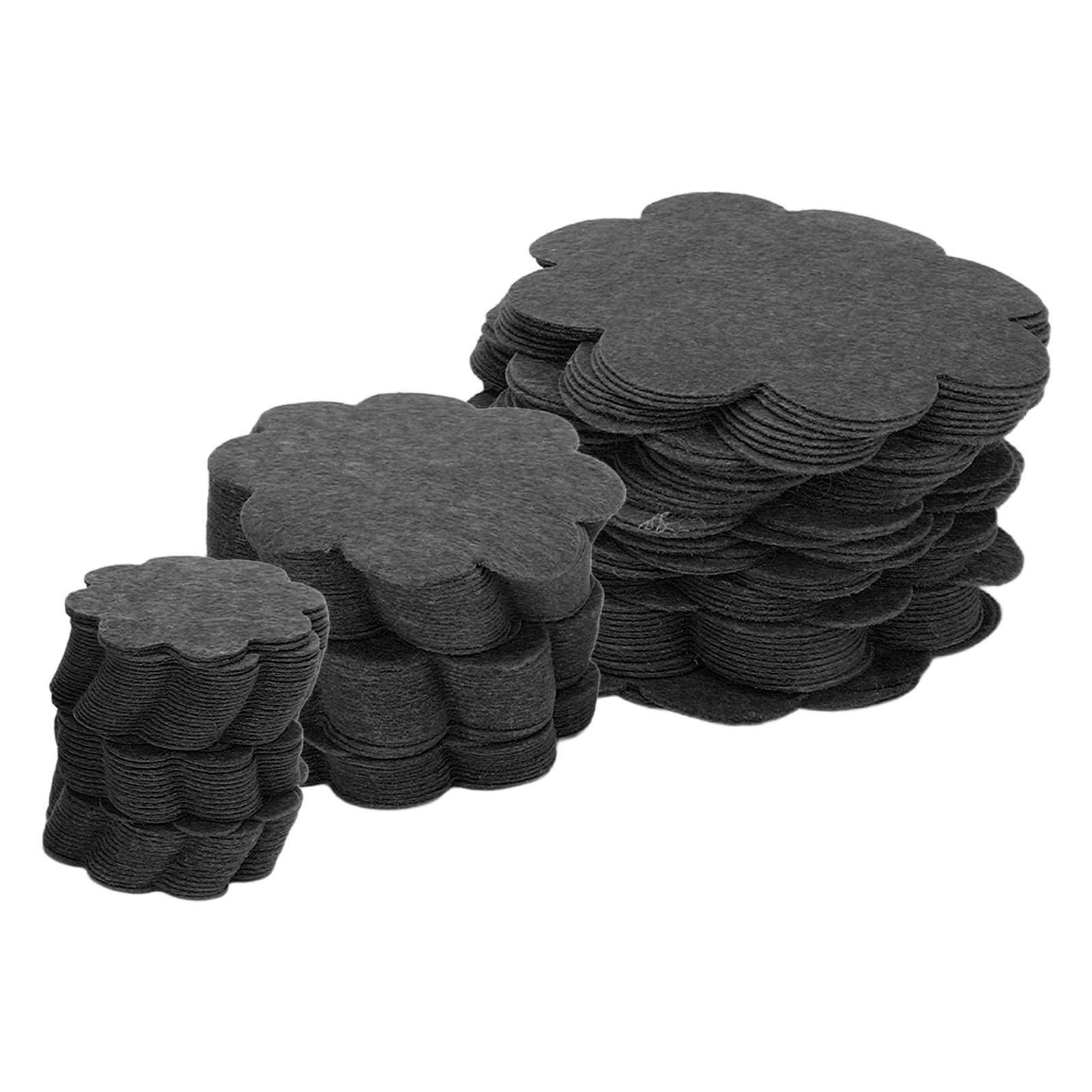

150PCS Plant Pot Hole Pads Flower Shape Bonsai Pot Bottom Drainage Gasket Breathable Water