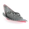 Compatible with Toyota Vitz 2012-2014: Rear Taillight Housings, Brake Lights, Turn Signals, and Reversing Light Covers.