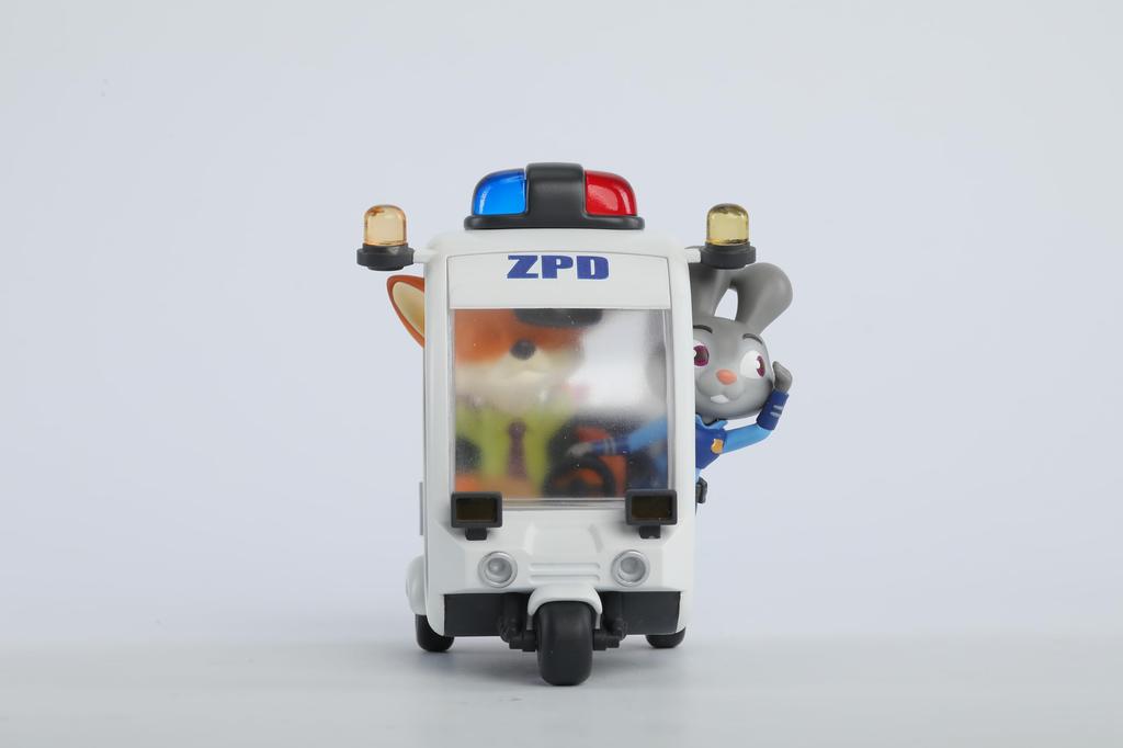 52TOYS BLINDBOX Zootopia Best Partners PVC ABS Trading Box of 6 & Figures,