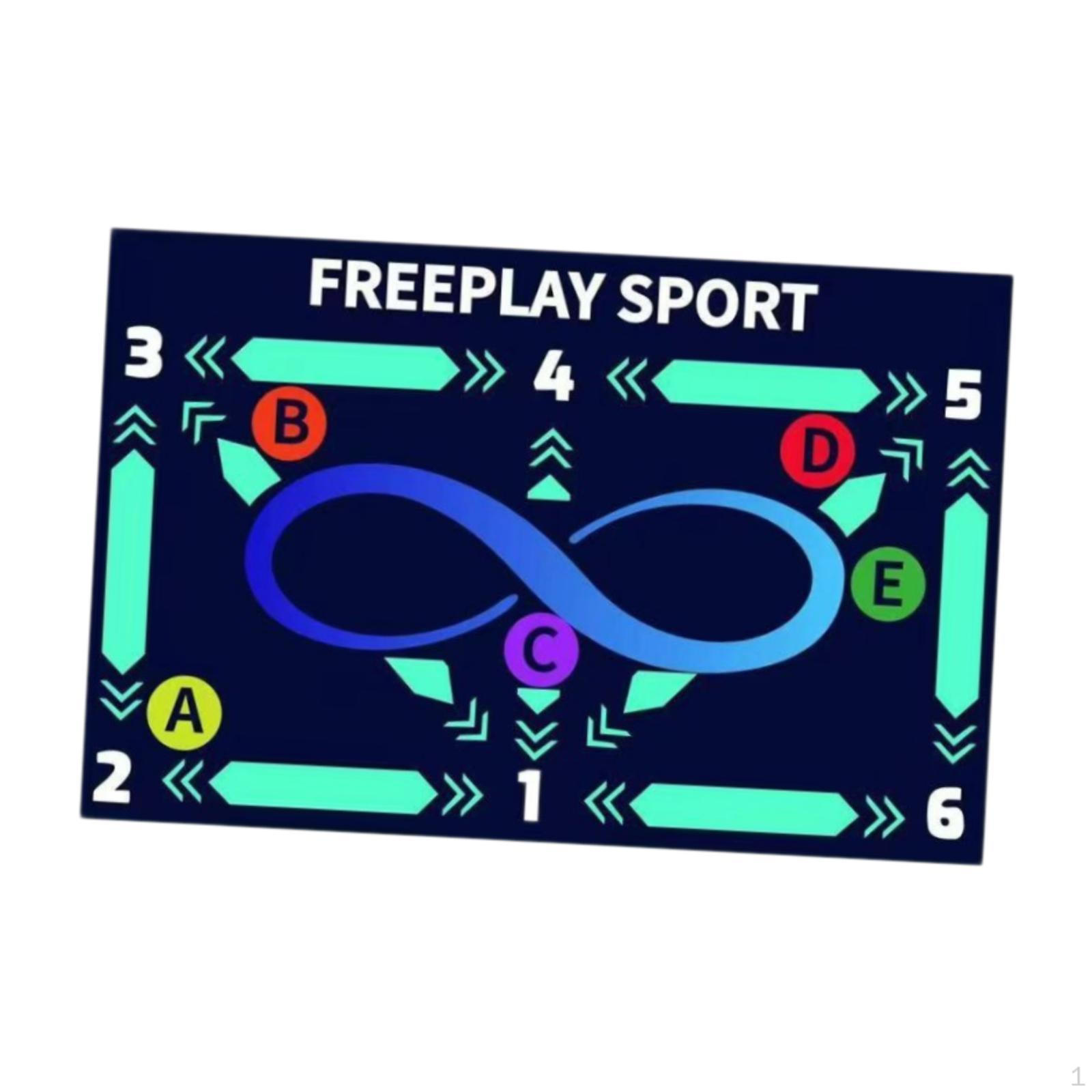 

Футбольный тренировочный коврик Mastery Lightweight Anti-Skid Equipment Dribble Style B