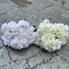 Large Size Artificial Hydrangea Flower 5 Heads Bridal Hydrangea Bouquet  for Home Party Wedding