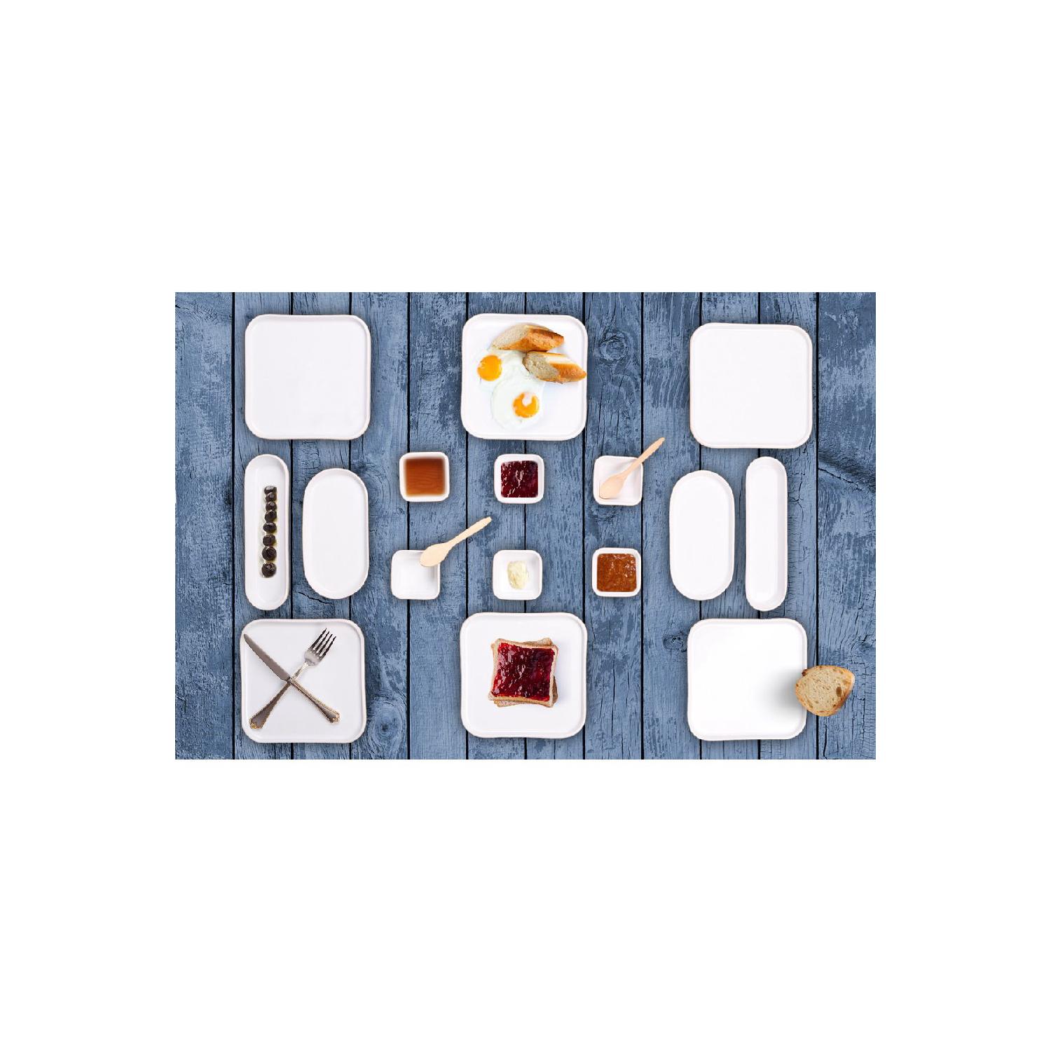 

16 Piece Square Anatolia Series Breakfast белый