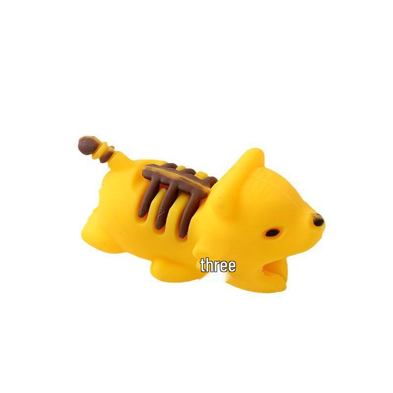 Uroczy Kreskówkowy Uniwersalny Ochraniacz Kabla - Osłona Ładująca Zapobiegająca Pękaniu