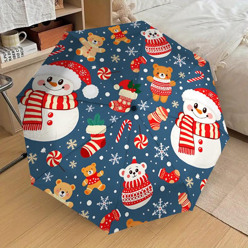 

1pc ornaments Automatic Folding Umbrella, Casual Outdoor Accessory, Birthday Festival Gift yy251126088