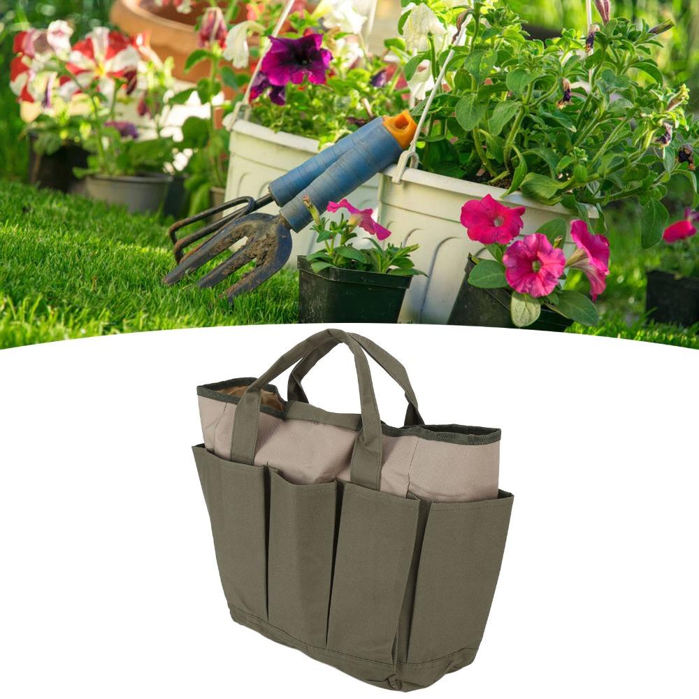 Portable Garden Tool Storage Bag Oxford Cloth Garden Tool Organizer  Outdoor Planting Tasks
