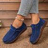 Women's New Large Size Women's Single Shoes New European and American Flat Women's Shoes One Step Casual Sports Shoes