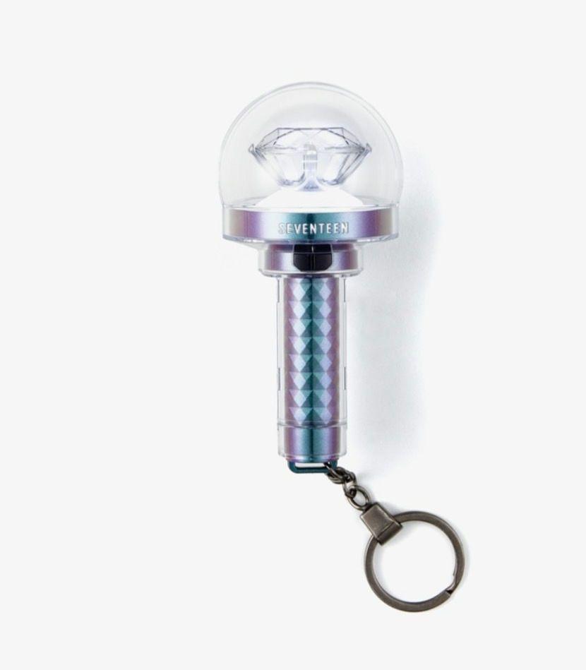 

[USED] SEVENTEEN OFFICIAL LIGHT STICK KEYRING